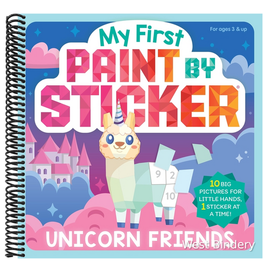 My First Paint by Sticker: Unicorn Friends