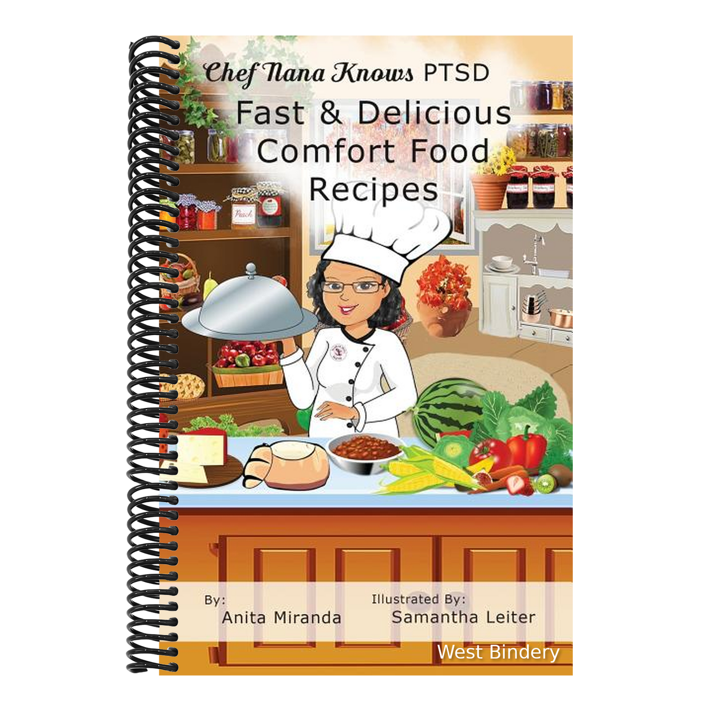 Fast & Delicious Comfort Food Recipes B&W