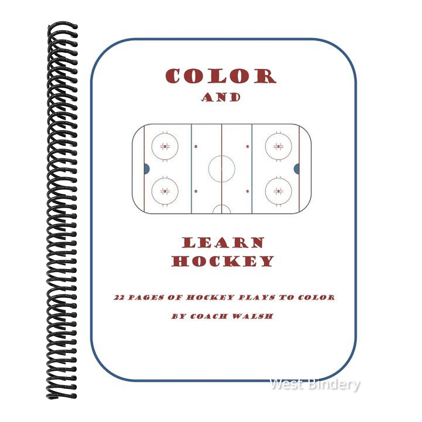 Color and Learn Hockey: A Hockey Coloring Book for Kids