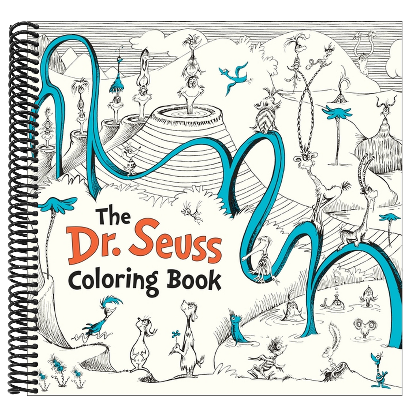 The Dr. Seuss Coloring Book (Dr. Seuss Coloring Books for Adults and Kids)