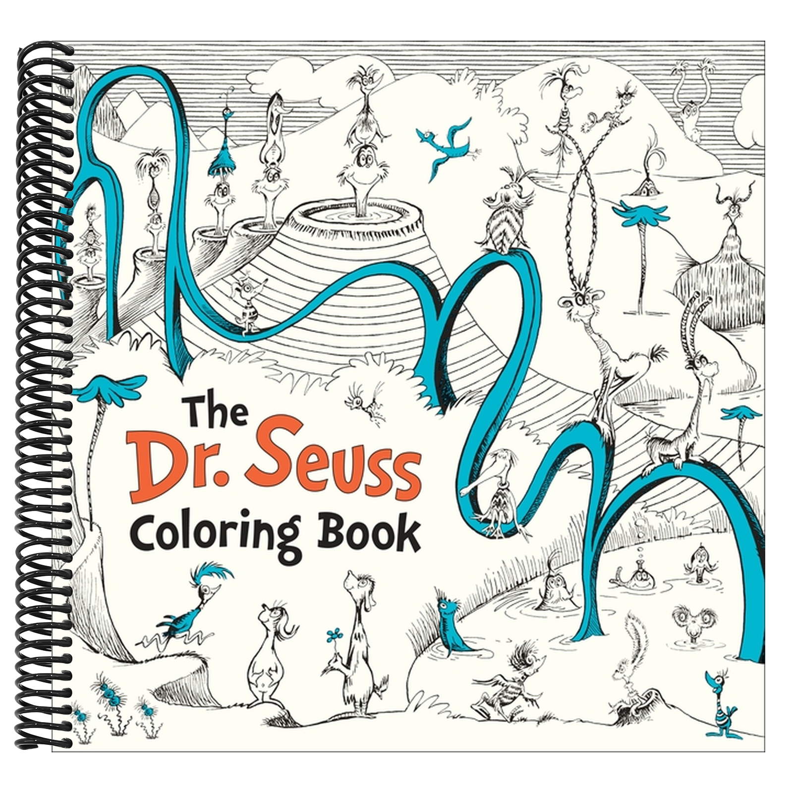 The Dr. Seuss Coloring Book (Dr. Seuss Coloring Books for Adults and Kids)