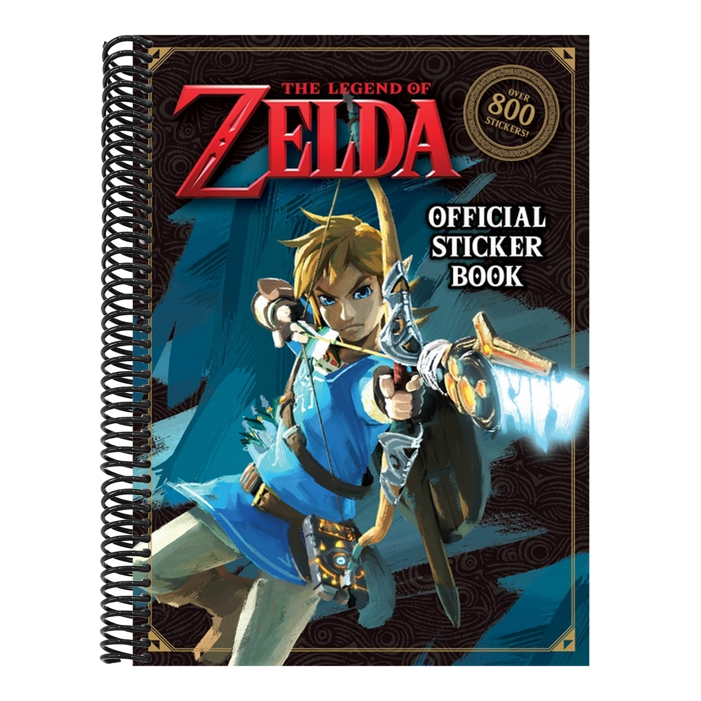 The Legend of Zelda Official Sticker Book (Nintendo(r)): Over 800 Stickers! (Spiral Bound)
