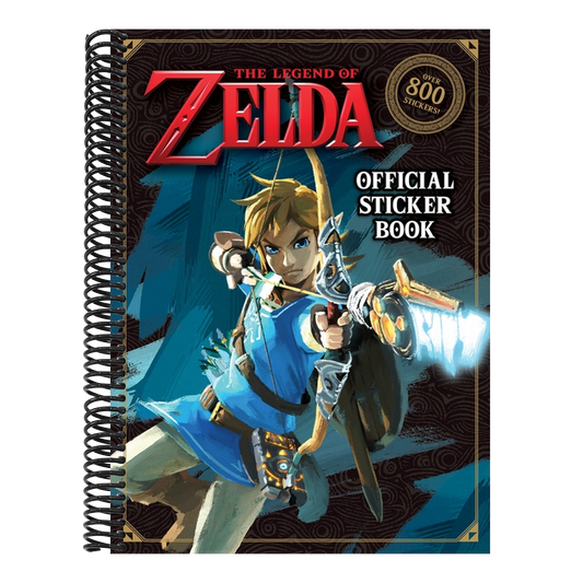 The Legend of Zelda Official Sticker Book (Nintendo(r)): Over 800 Stickers! (Spiral Bound)