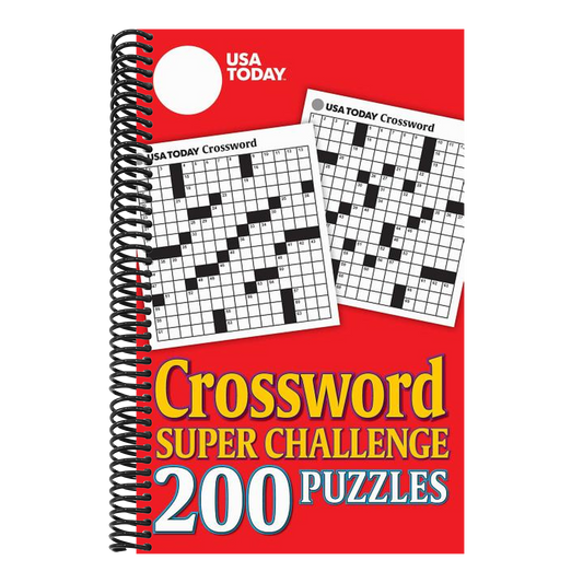 USA Today Crossword Super Challenge: 200 Puzzles
