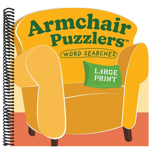 Armchair Puzzlers: Large Print Word Search