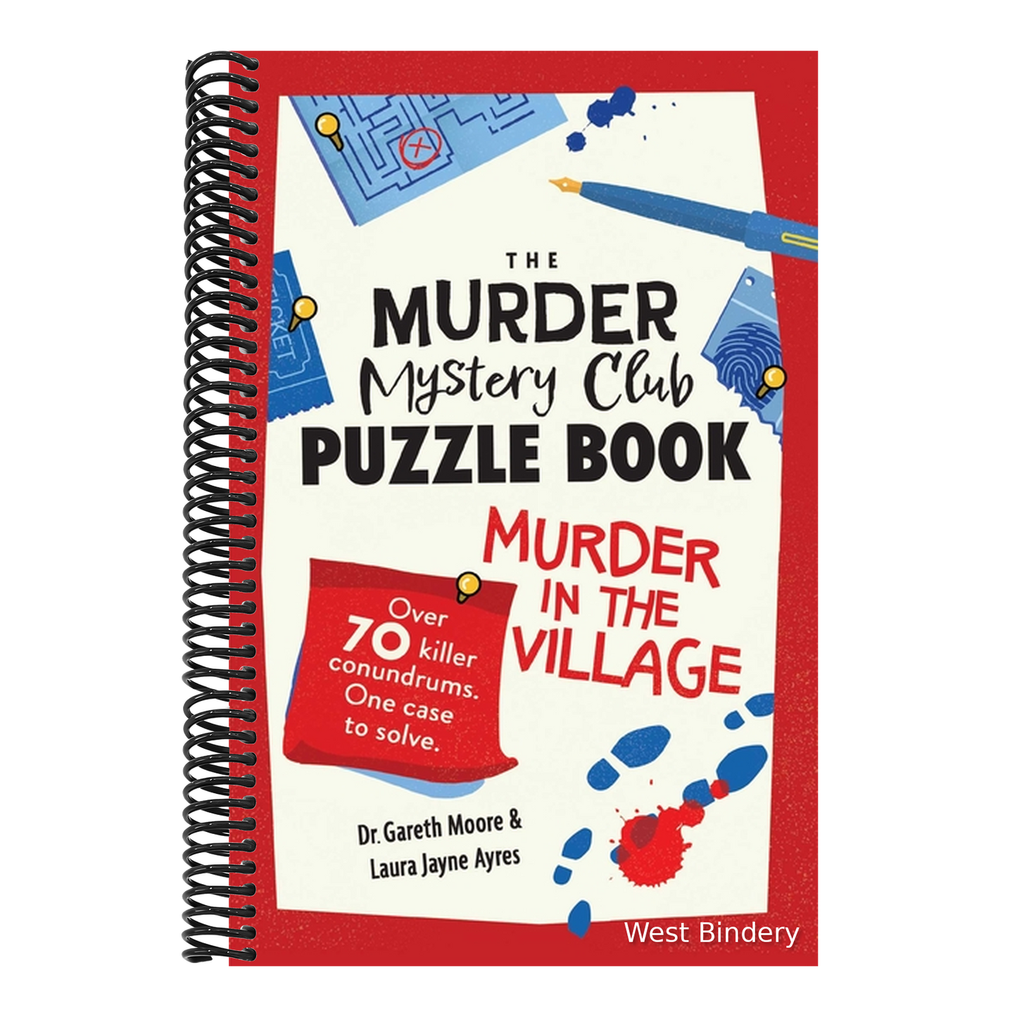 The Murder Mystery Club Puzzle Book: Murder in the Village