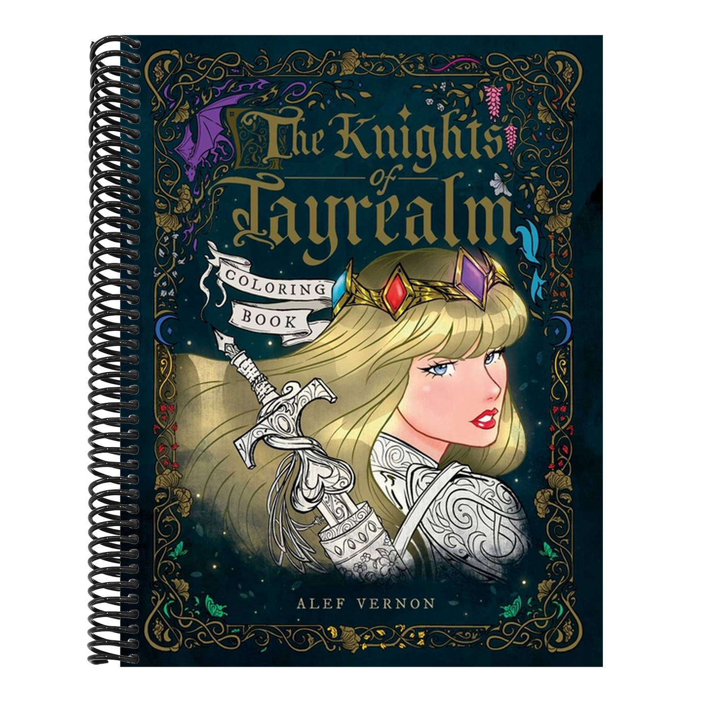 The Knights of Tayrealm Coloring Book