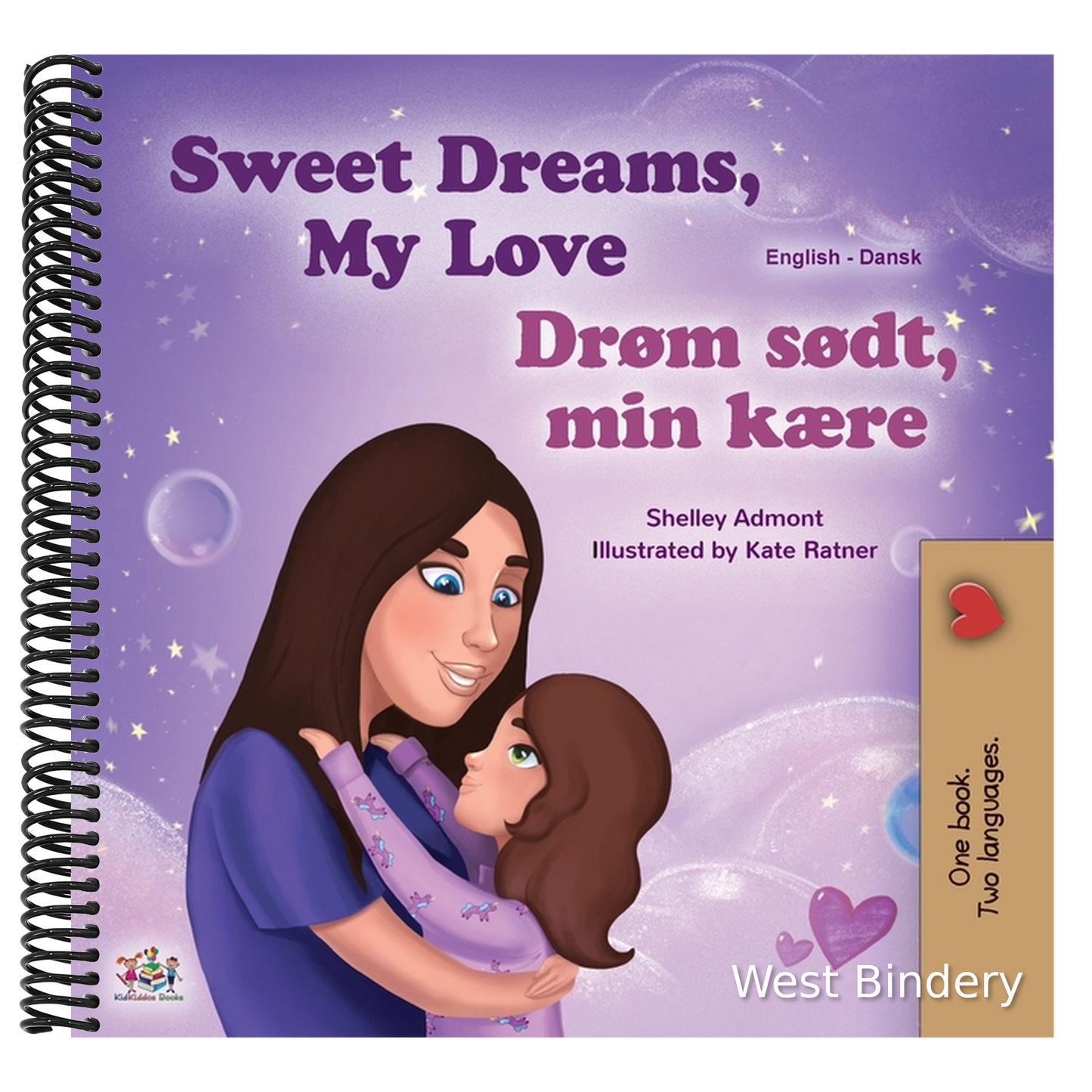 Sweet Dreams, My Love (English Danish Bilingual Book for Kids)