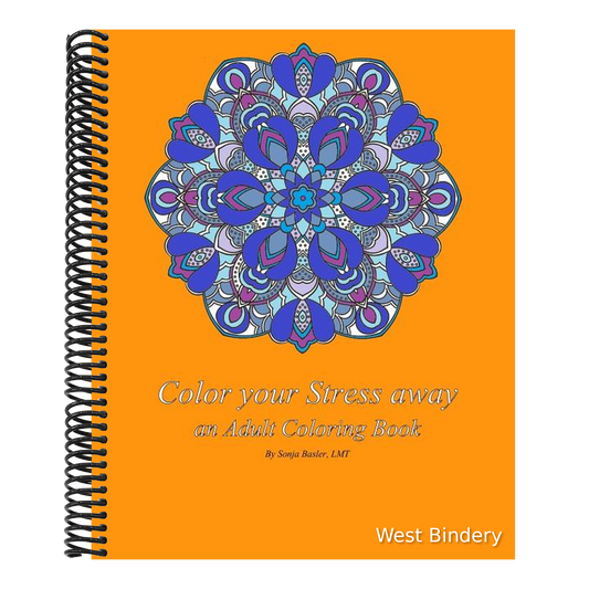 Color your Stress away: adult coloring book