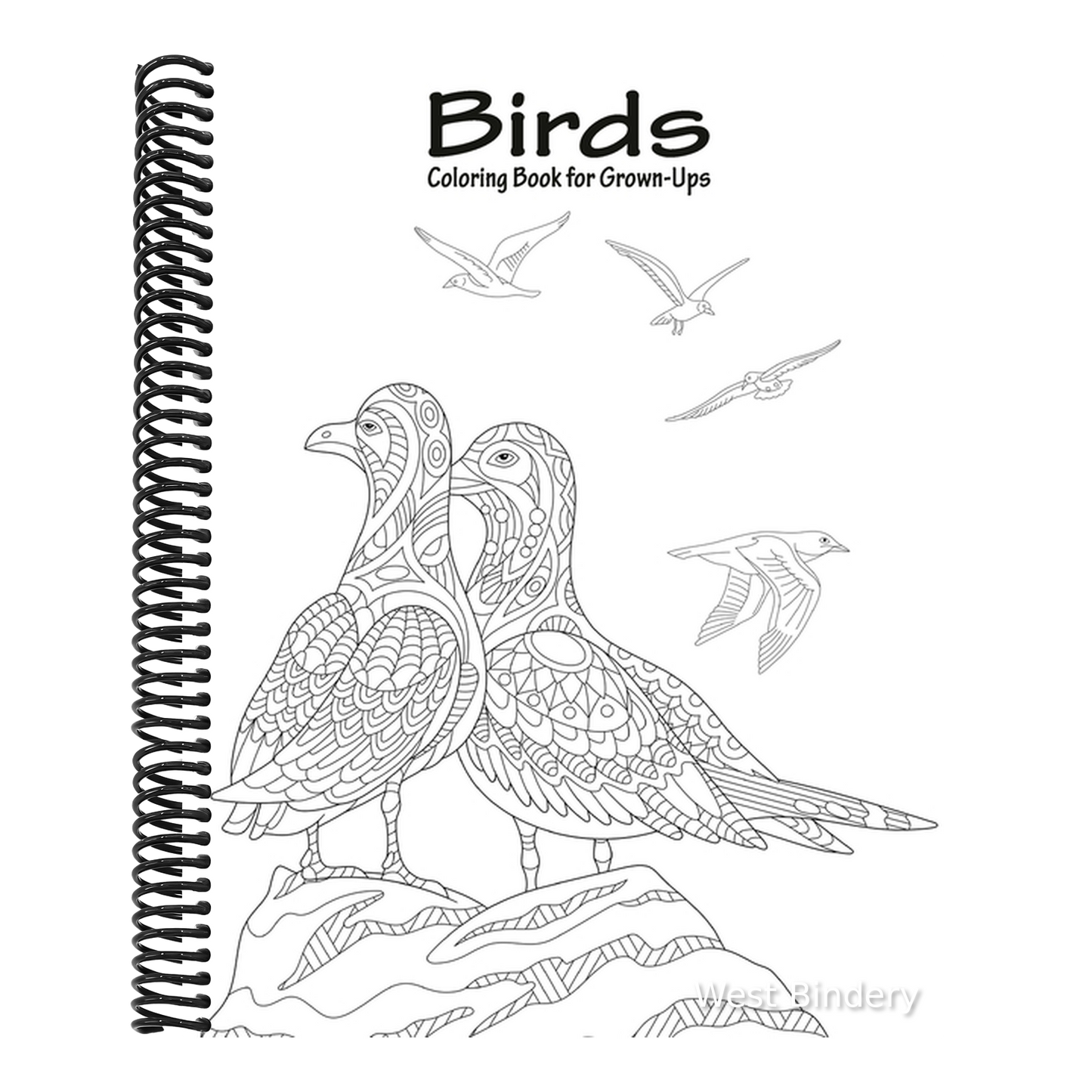 Birds Coloring Book for Grown-Ups 1