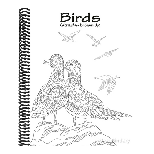 Birds Coloring Book for Grown-Ups 1