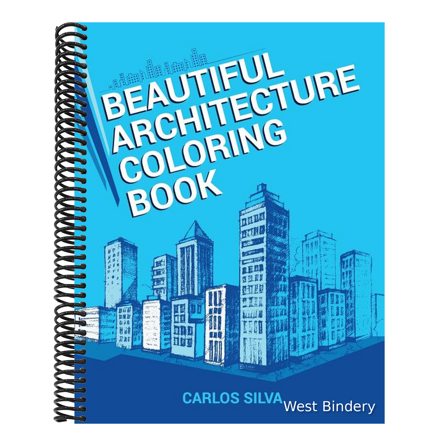 Beautiful Architecture Coloring Book