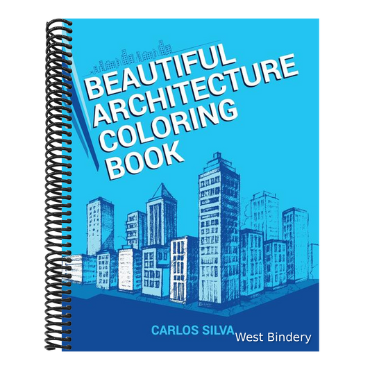 Beautiful Architecture Coloring Book