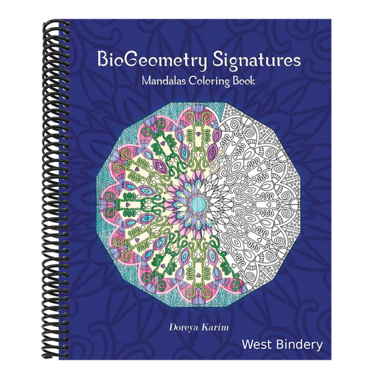 BioGeometry Signatures Mandalas Coloring Book