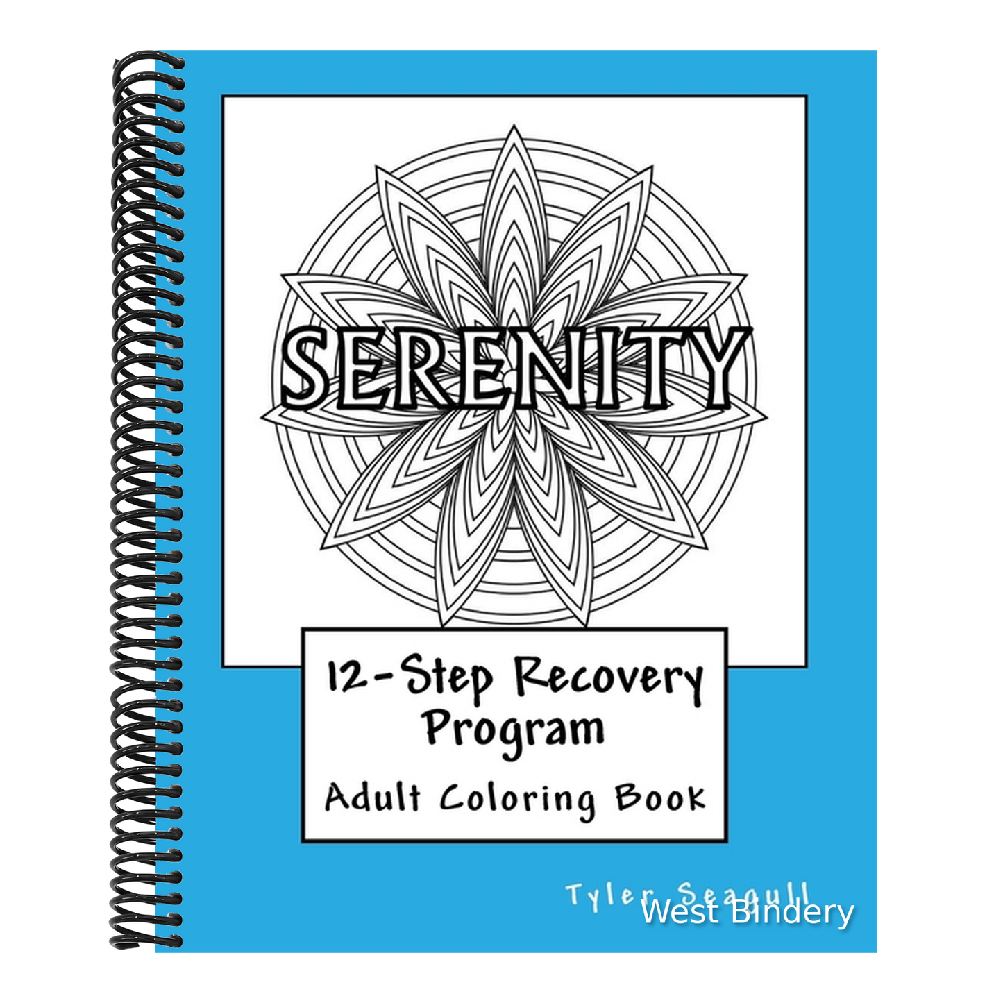 12-Step Recovery Program Adult Coloring Book