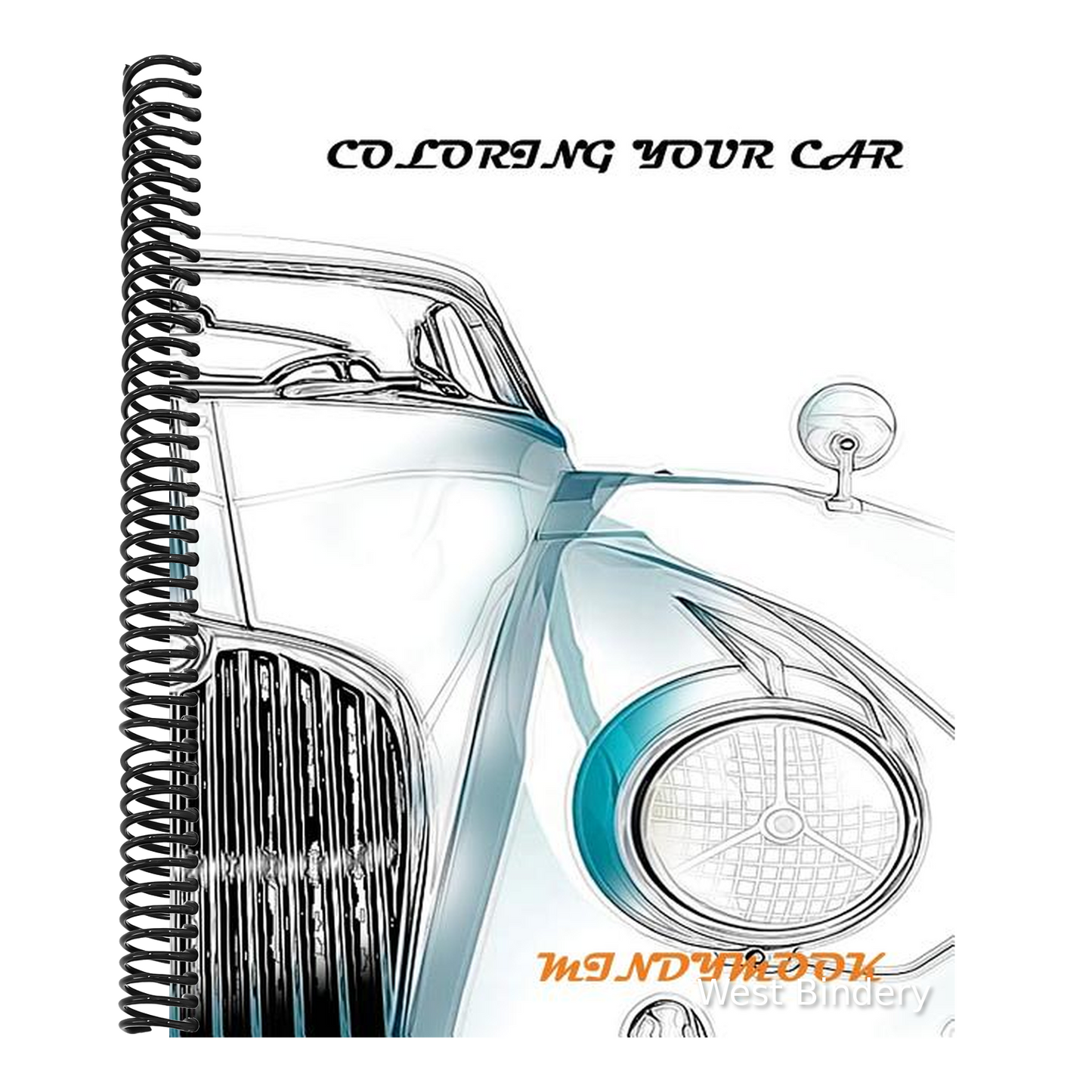 coloring your car: A Coloring Book of Cars