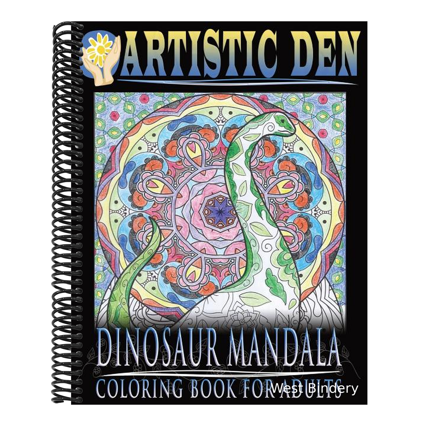 Dinosaur Mandala Coloring Book for Adults: Featuring Stress Relieving Patterns and Intricate Designs