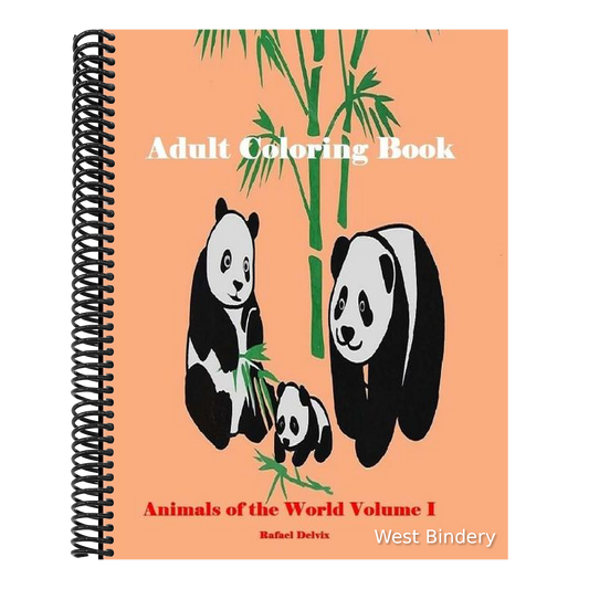 Adult Coloring Book Animals of the World Volume I: Adult Coloring Books Animals