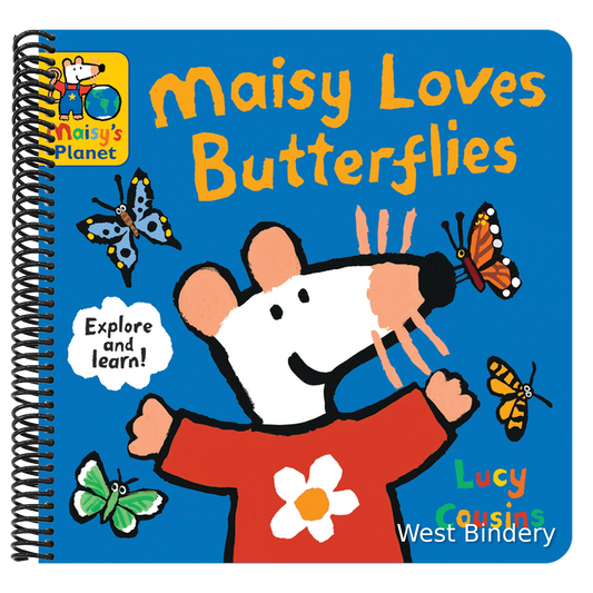 Maisy Loves Butterflies: A Maisy's Planet Book (Educational Board Book about Nature - For Toddlers and Kids Ages 1-3)