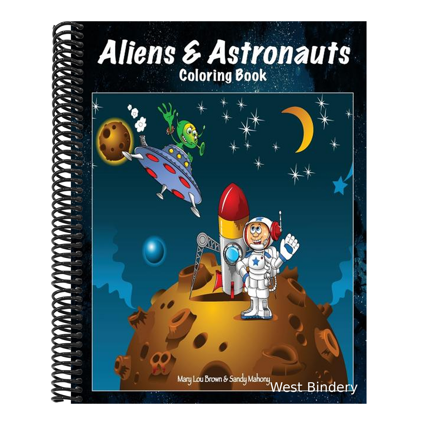 Aliens & Astronauts Coloring Book