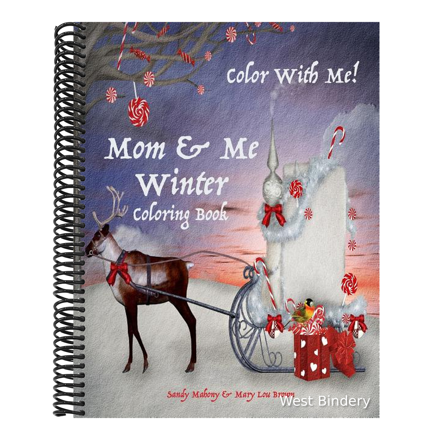 Color With Me! Mom & Me Coloring Book: Winter