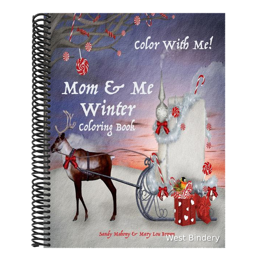 Color With Me! Mom & Me Coloring Book: Winter