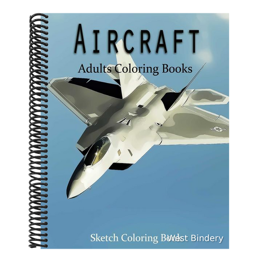 AirCraft Coloring Book: Sketch Coloring Book