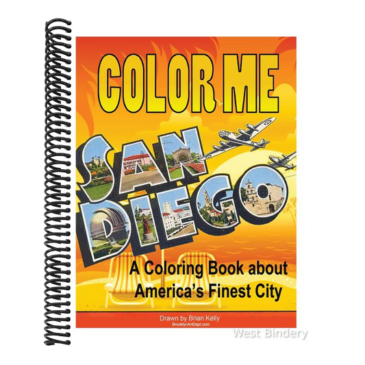 Color Me San Diego: A coloring book about America's Finest City