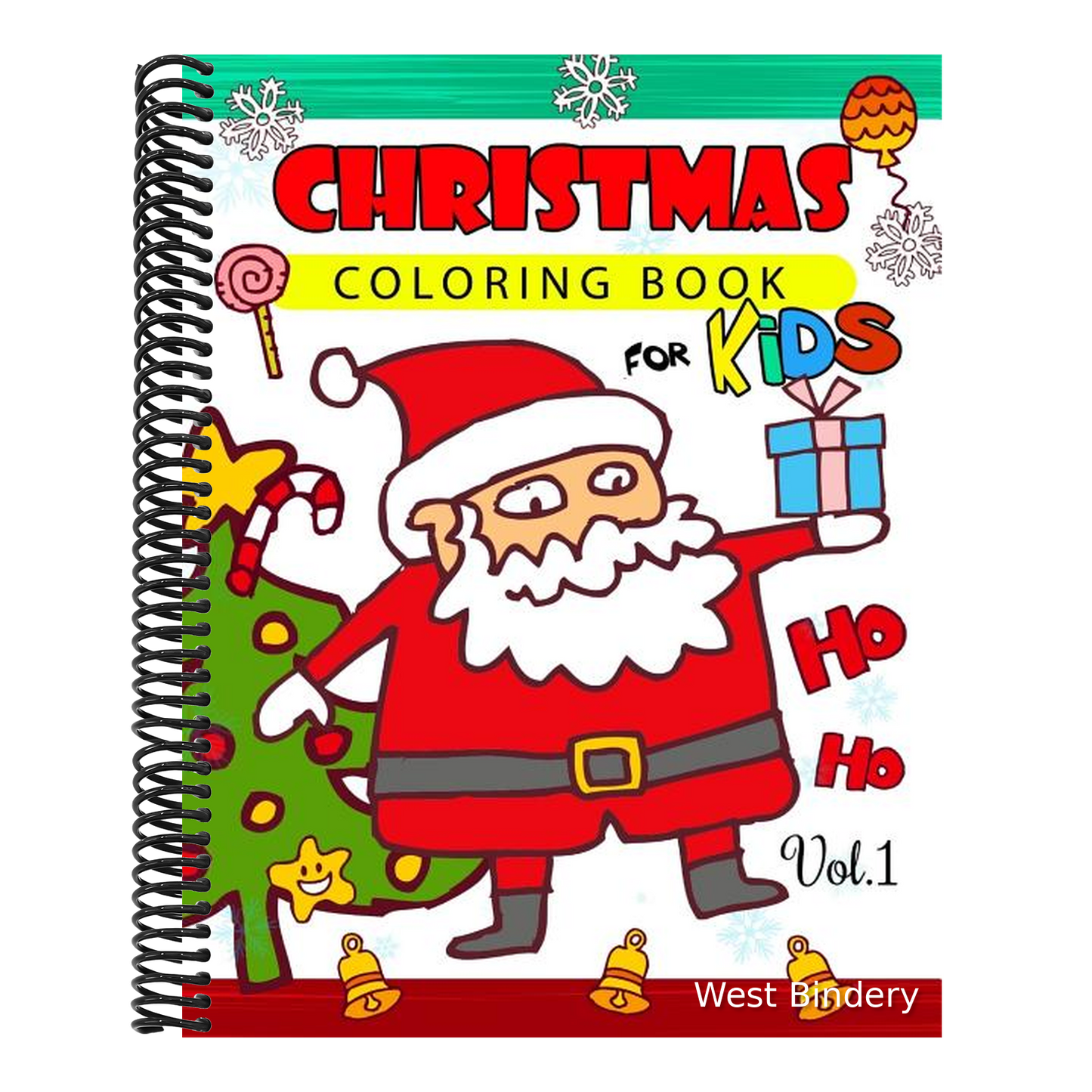 Christmas coloring Books for Kids Vol.1: (Jumbo Coloring Book)