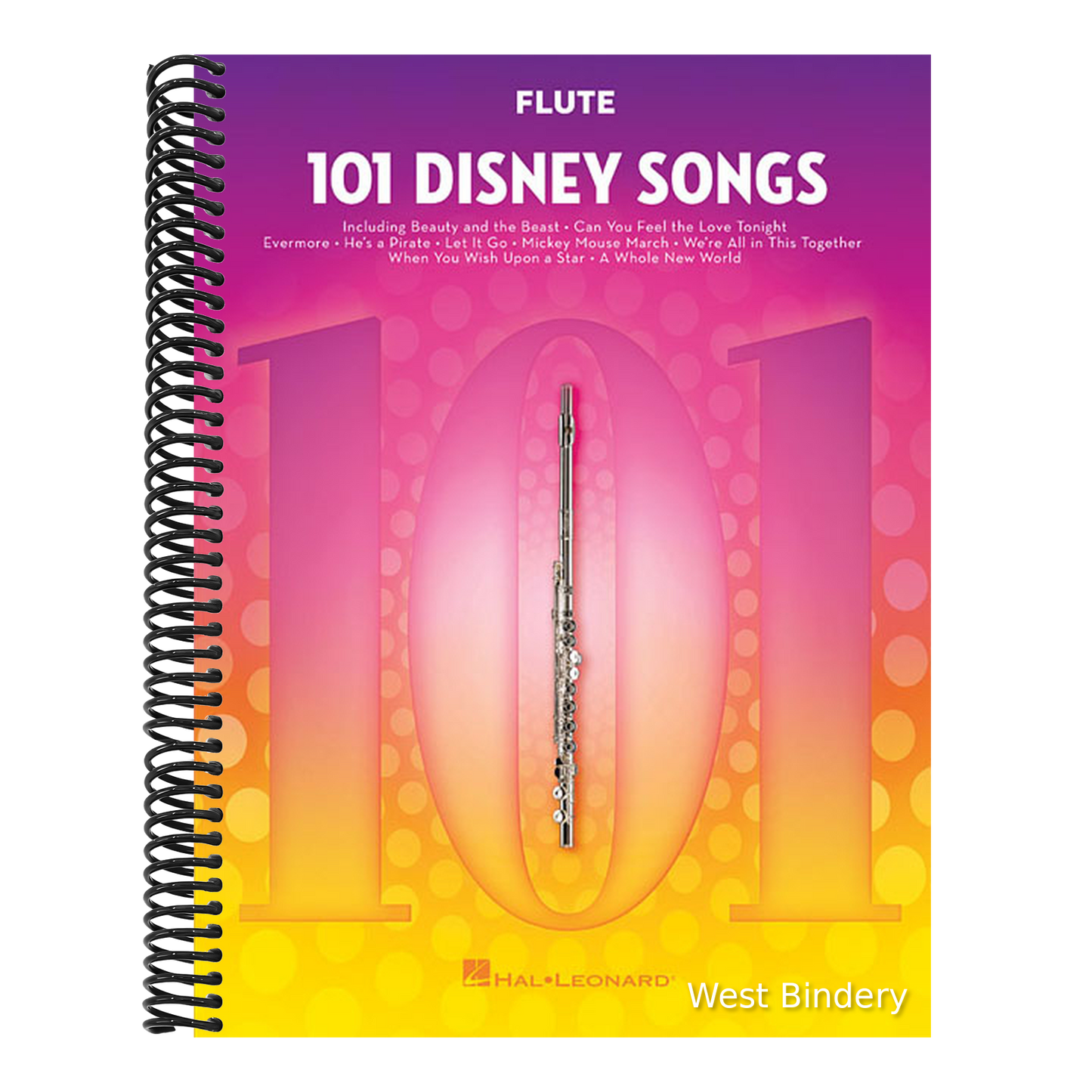 101 Disney Songs for Flute - Flute Music Book with Famous Pieces from Movies and Plays - Flute Sheet