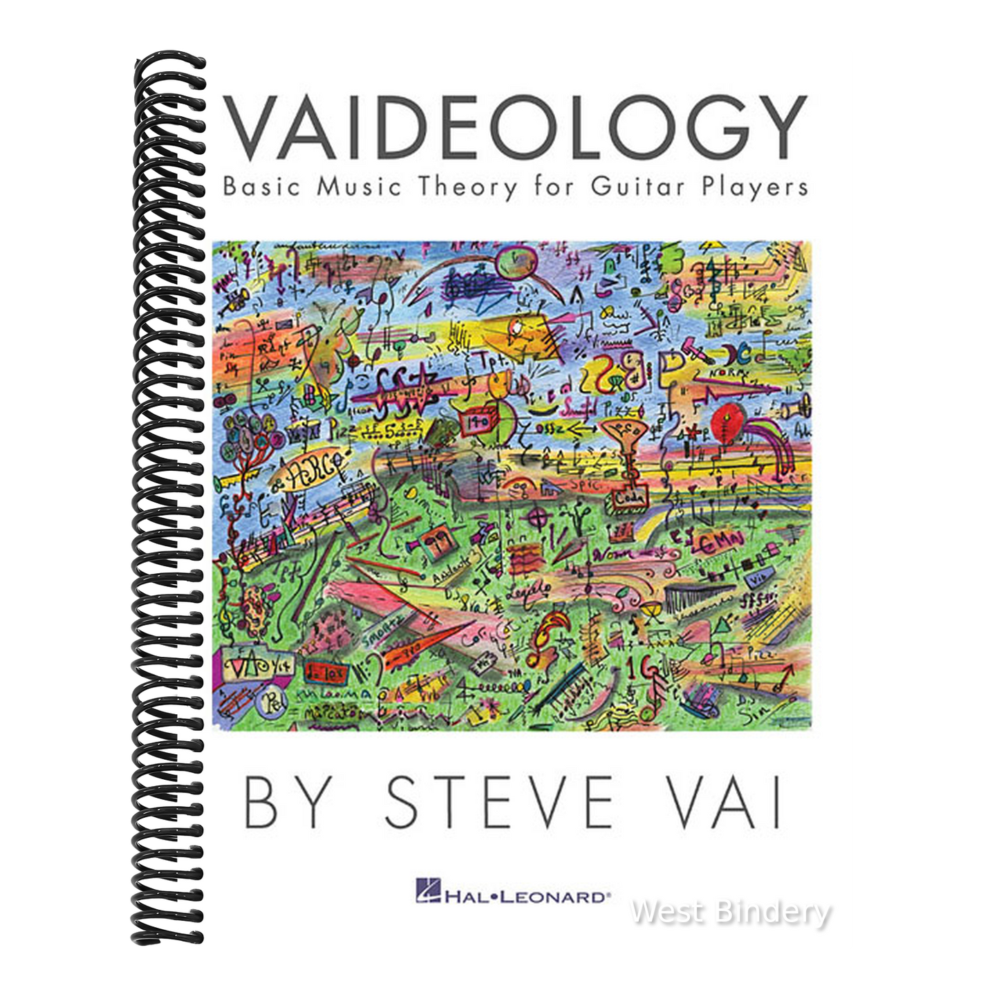 Vaideology: Basic Music Theory for Guitar Players Guitar Instruction by Steve Vai Includes Practical Exercises Scales and Diagrams Full-Color Guitar E