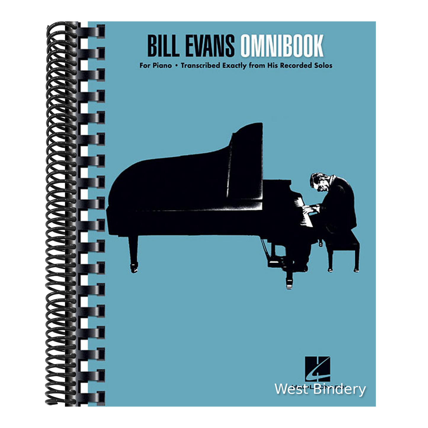Bill Evans Omnibook for Piano - Jazz Piano Sheet Music Collection with 40 Pieces - Jazz Piano Book W