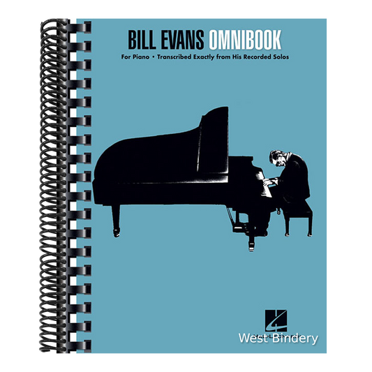 Bill Evans Omnibook for Piano - Jazz Piano Sheet Music Collection with 40 Pieces - Jazz Piano Book W