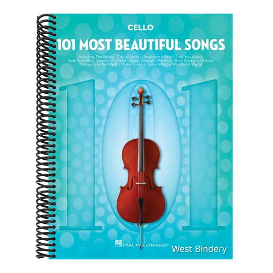 101 Most Beautiful Songs for Cello - Cello Sheet Music with a Library of Classic Pieces - Cello Music Collection for Beginners and Advanced Players
