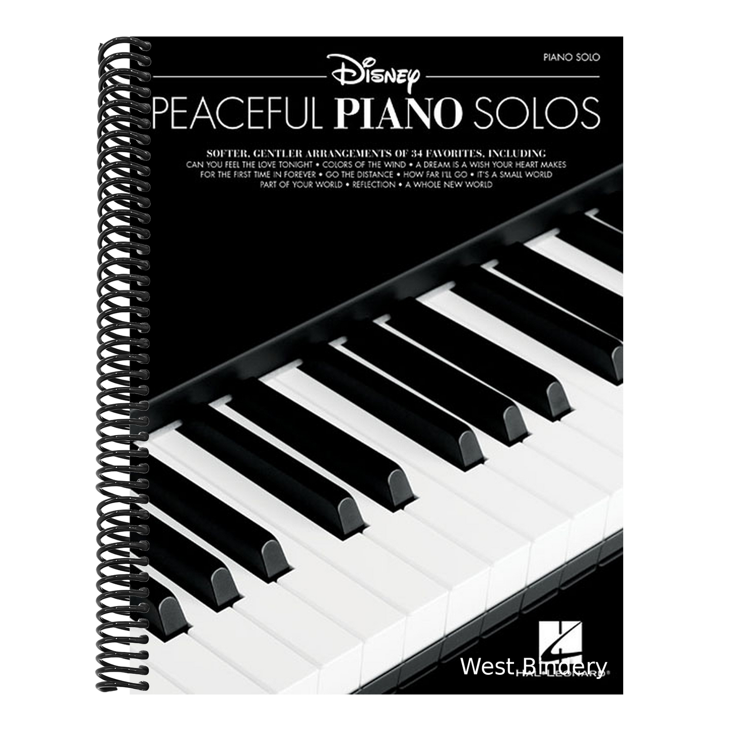 Disney Peaceful Piano Solos 34 Relaxing Piano Arrangements of Disney Songs Intermediate Sheet Music for Piano Book 1 Songbook