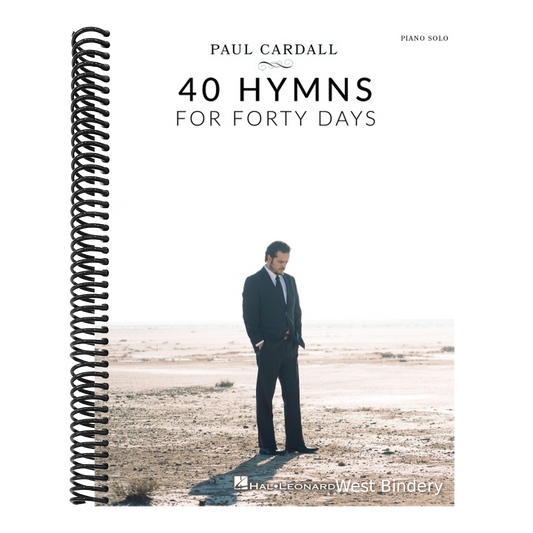 Paul Cardall 40 Hymns for Forty Days: Piano Solo Songbook Inspirational Sacred Music for Worship Reflection and Church Performance Easy-To-Play Arrang