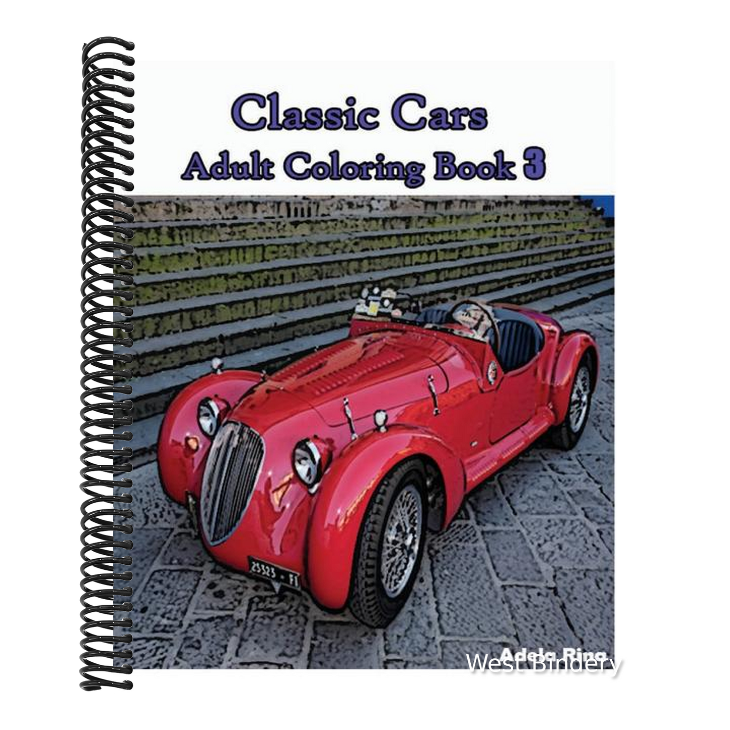 Classic Cars: Adult Coloring Book 3: Coloring Book