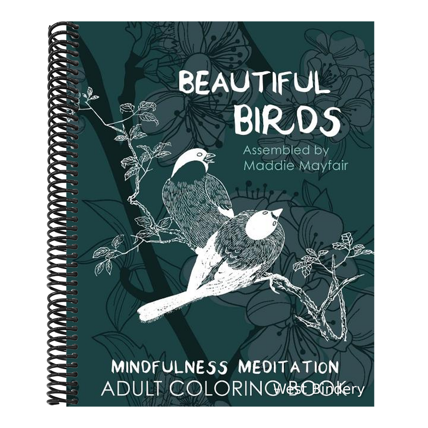 Beautiful Birds Mindfulness Meditation Adult Coloring Book