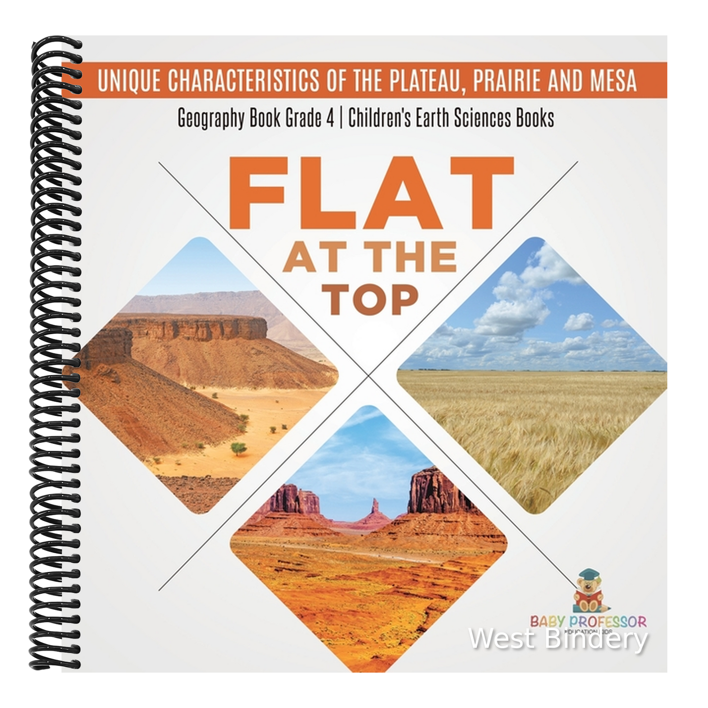 Flat at the Top: Unique Characteristics of the Plateau, Prairie and Mesa Geography Book Grade 4 Children's Earth Sciences Books