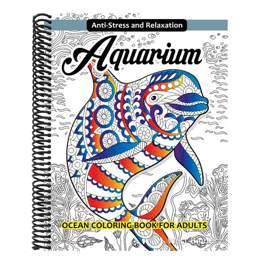 Aquarium Ocean Coloring Book for Adults