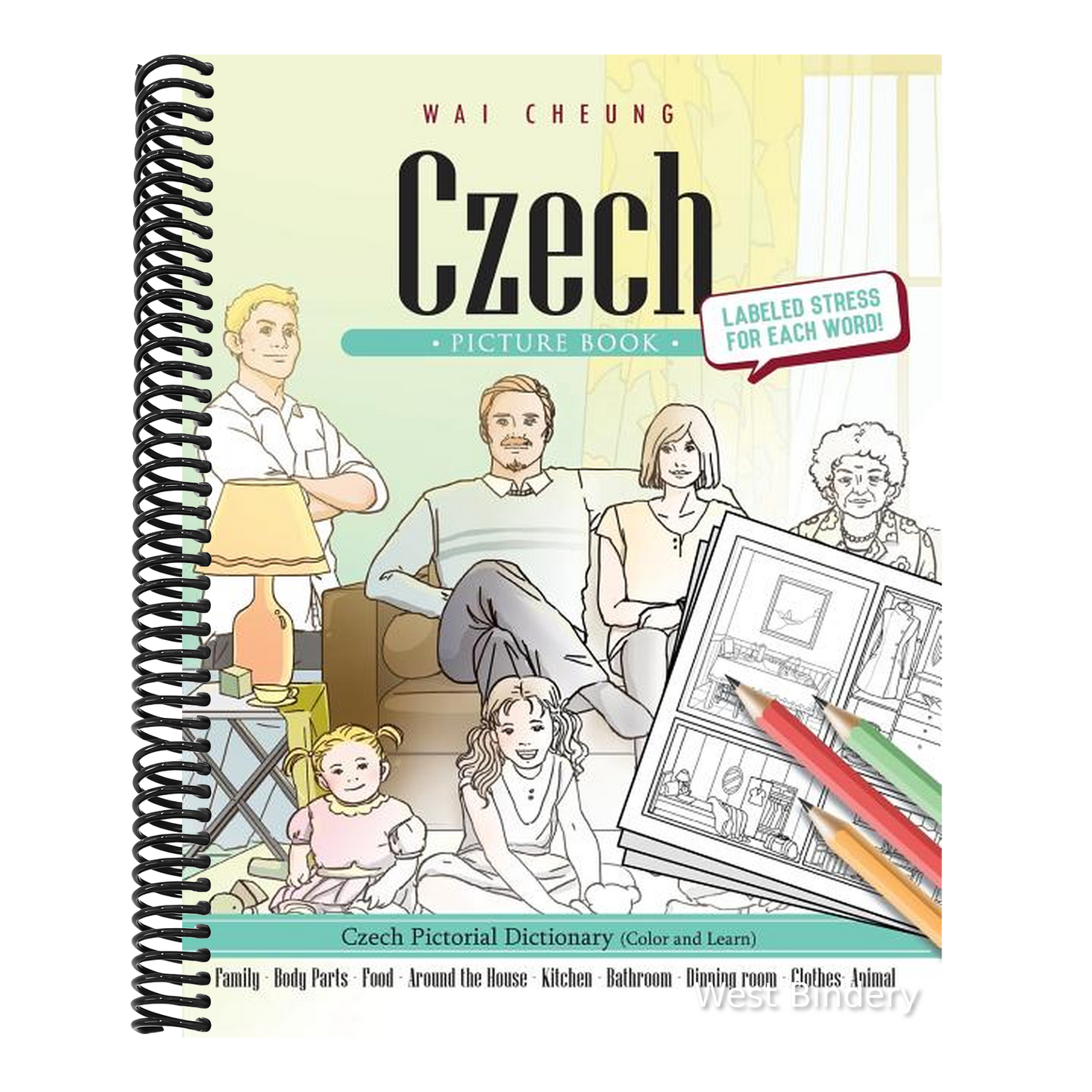 Czech Picture Book: Czech Pictorial Dictionary (Color and Learn)