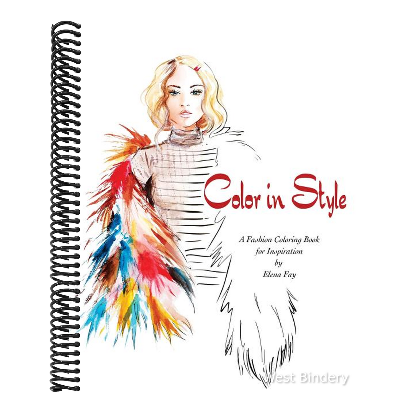 Color in Style: Fashion Coloring Book