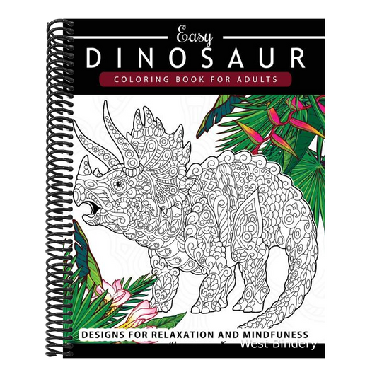 Dinosaur Coloring book for Adults and Kids: Coloring Book For Grown-Ups Dinosaur Coloring Pages