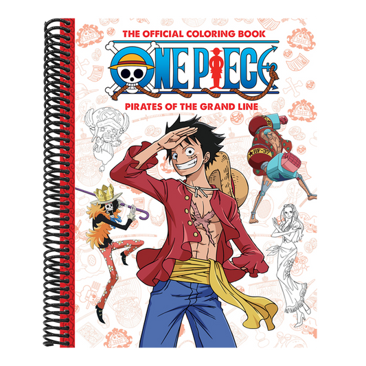 One Piece: Official Crew Coloring Collection: Pirates of the Grand Line the Perfect Stocking Stuffer! (Media Tie-In)