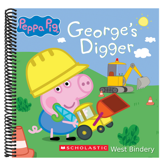 George's Digger (Peppa Pig 8x8 Storybook #40)