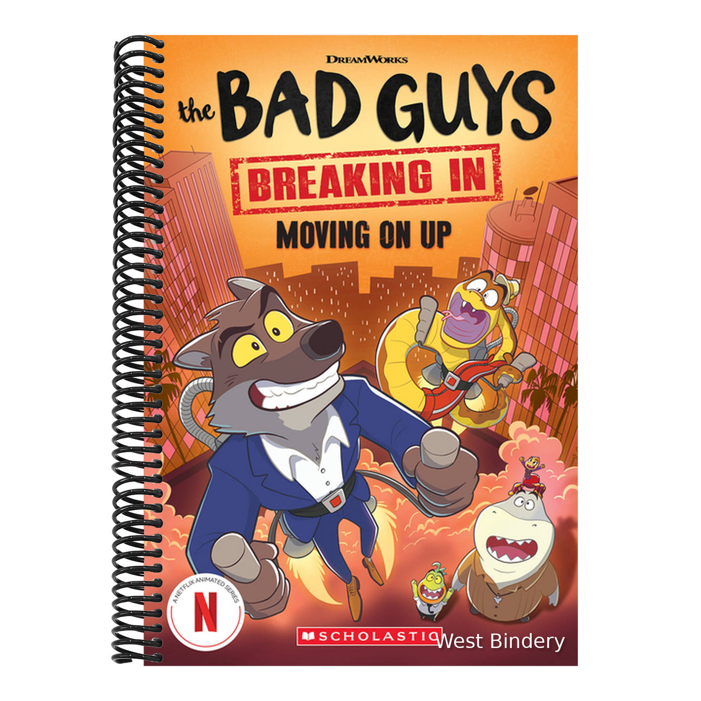 Bad Guys TV Chapter Book #2: Moving on Up