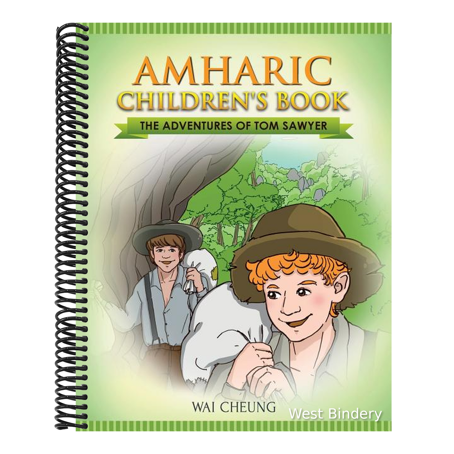 Amharic Children's Book: The Adventures of Tom Sawyer