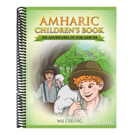 Amharic Children's Book: The Adventures of Tom Sawyer