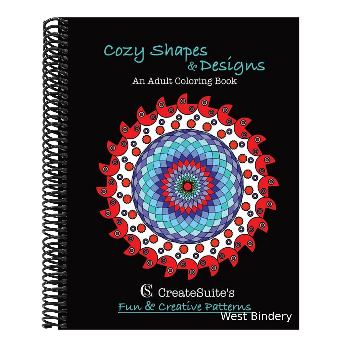 Cozy Shapes & Designs An Adult Coloring Book: CreateSuite's Fun & Creative Patterns