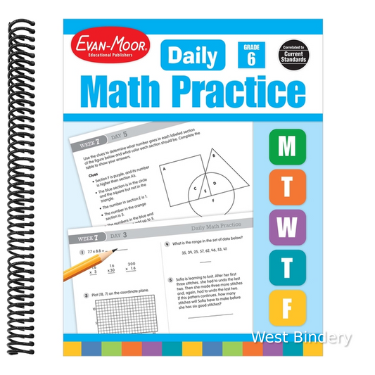 Daily Math Practice, Grade 6 Te (Teacher)